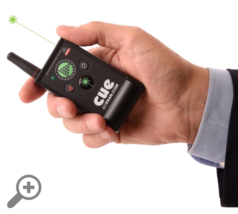 3-Command buttons + Green Laser pointer